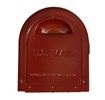 Mid Modern Dylan Curbside Mailbox Wine Front View