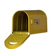 Mid Modern Dylan Curbside Mailbox Yellow Open Door